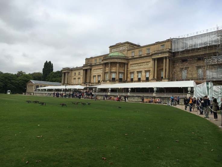 Bukinghamin palatsi, Elisabeth, kuningatar, Lontoo, London, halvat lennot, Norwegian