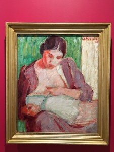 Tyko Sallinen, äiti ja lapsi, taidemaalari, HAM, Helsinki, museot, taidemuseo