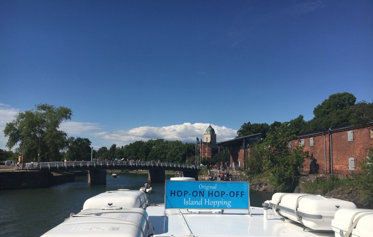 IMG_5562, hop-on hop-off, Suomenlinna, Tykistönlahti, saarihyppely, JT-Line, Helsinki, risteily, meri