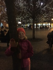 Lasten kanssa, jouluvalot, puistot, joulutorit, Praha