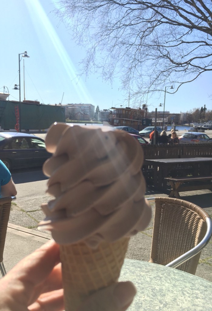 Lippakioski, jätski, kesä, Savonlinna