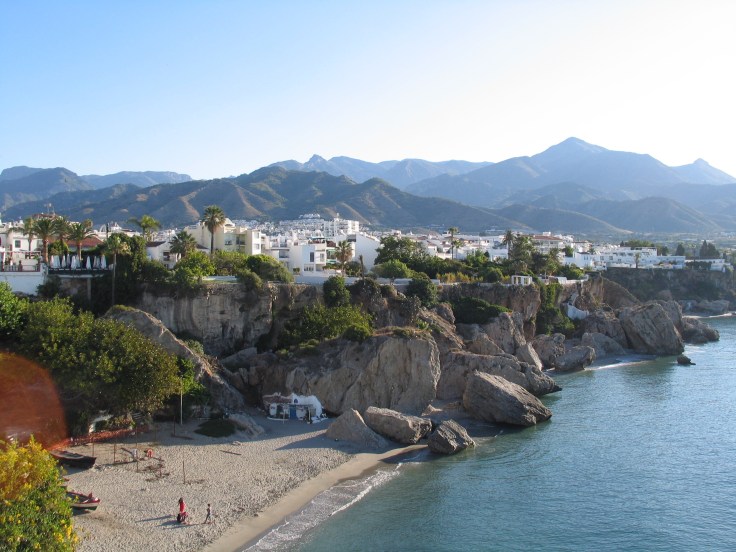 IMG_3602, rantaloma, hiekkaranta, Nerja, Espanja, lomamatka