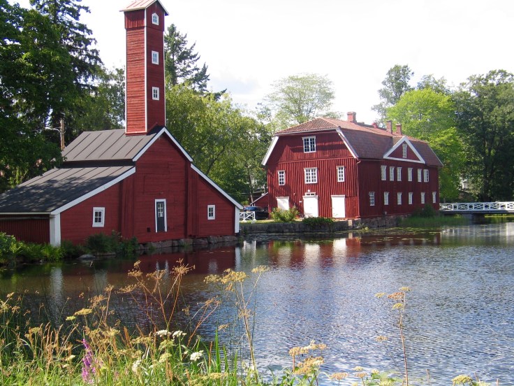 Strömfors, Strömforsin ruukki, luonto, suppailu, Outdoor factory