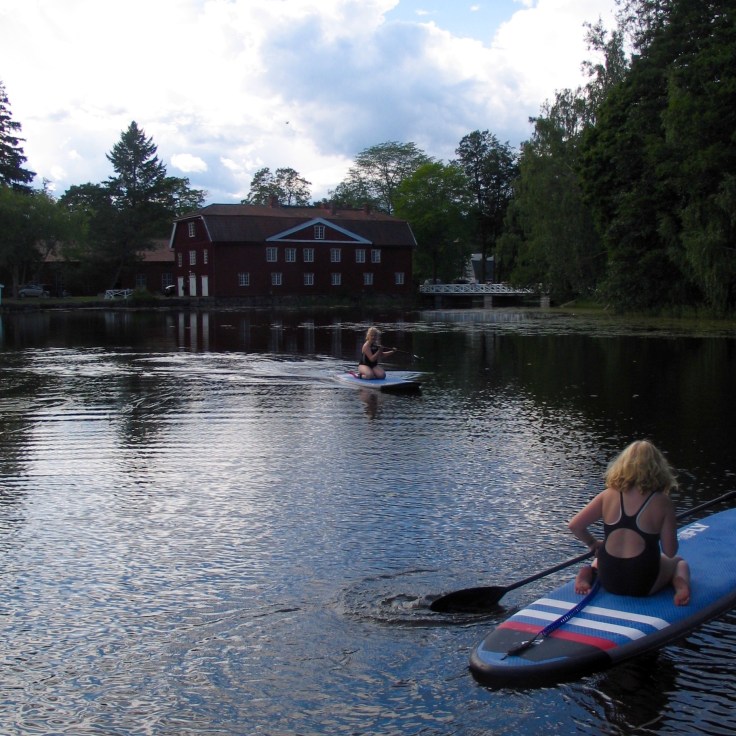 Stömfors Outdoor Factory, sup, ulkoilua Stömfors Outdoor Factory, sup, ulkoilua