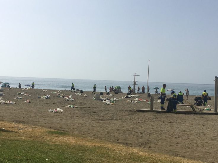 Playa Malagueña, Málaga, Andalucía, Espanja