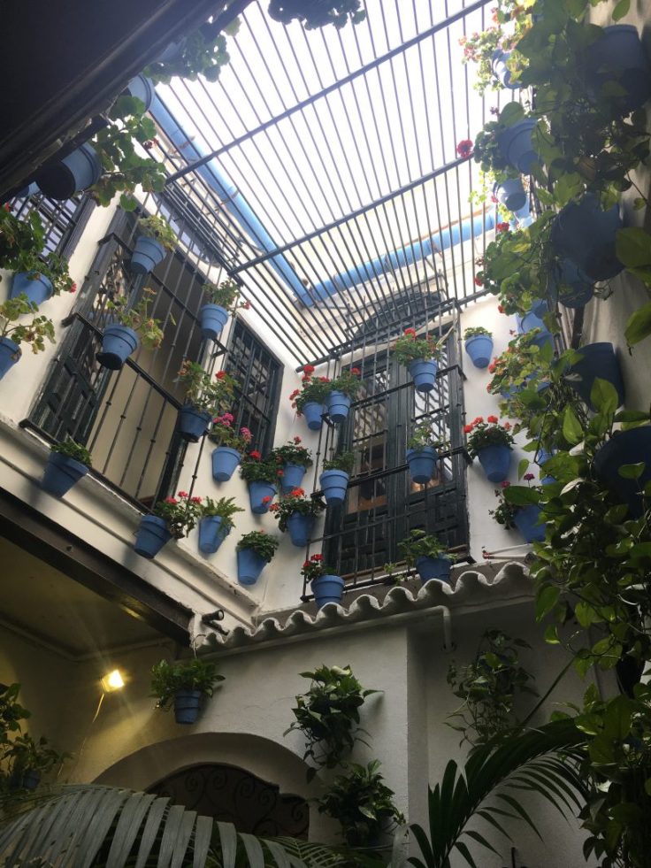 andalucíalainen sisäpiha, patio, Espanja