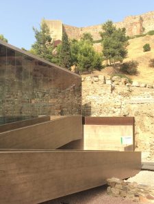 Vierailukeskus, roomalainen teatteri, roomalainen Málaga