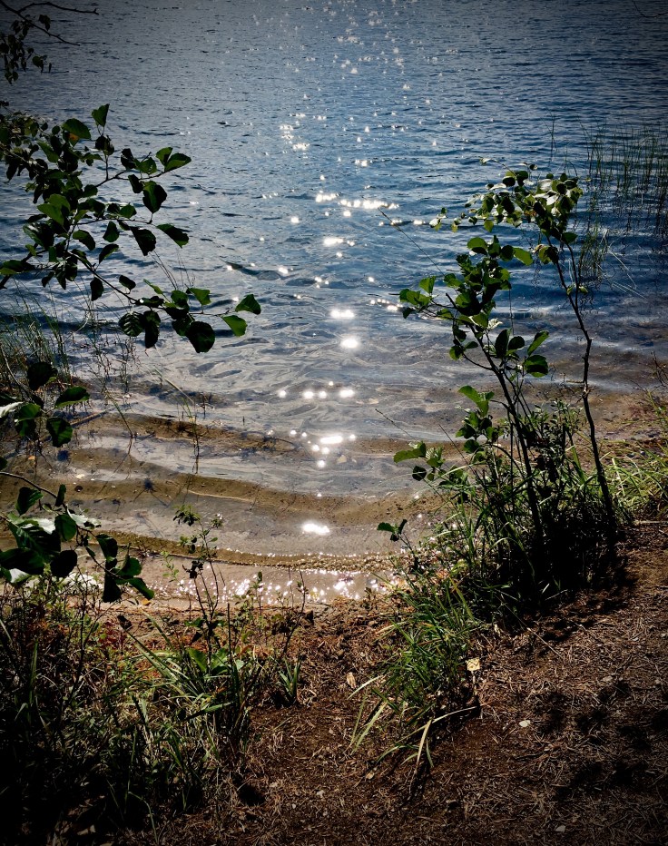 Kirkas vesi, hiekkapohja, Iso-Melkutin