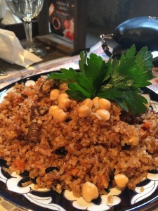 Kazan Mangal, Pietari, georgialainen ruoka