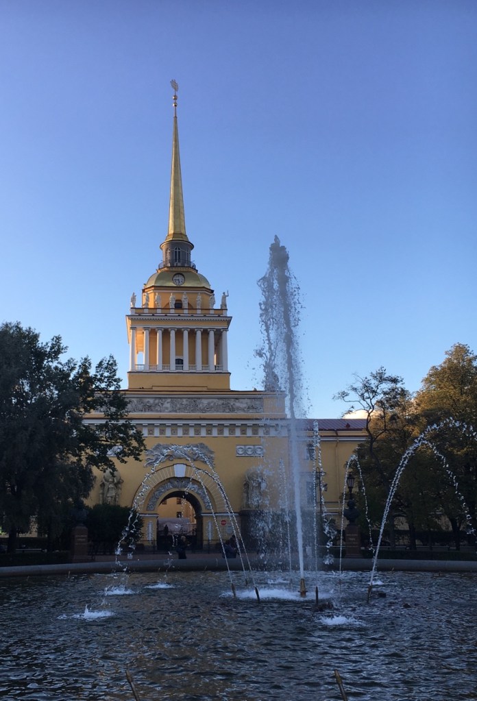 Amiraliteetti, Pietari, suihkulähde, Venäjä