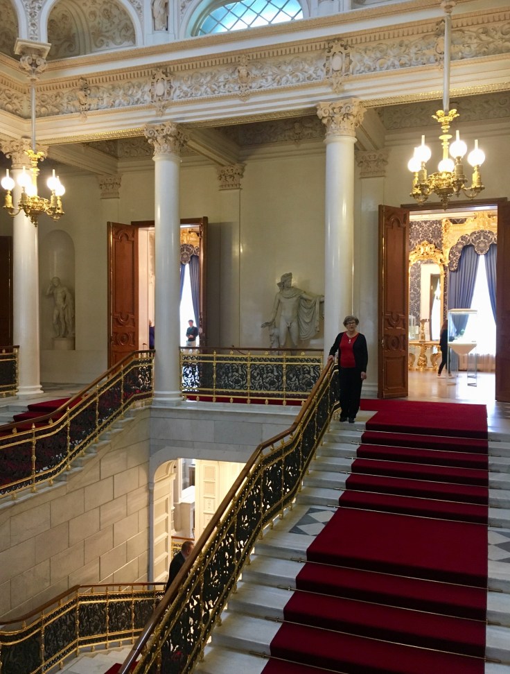 Fabergémuseo, Pietari, juhlaportaikko, Venäjä, Russia, St Petersburg