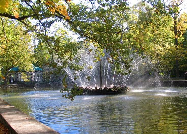 Pietarhovi, Aurinkosuihkulähde, Pietari, St Petersburg, Russia, Venäjä