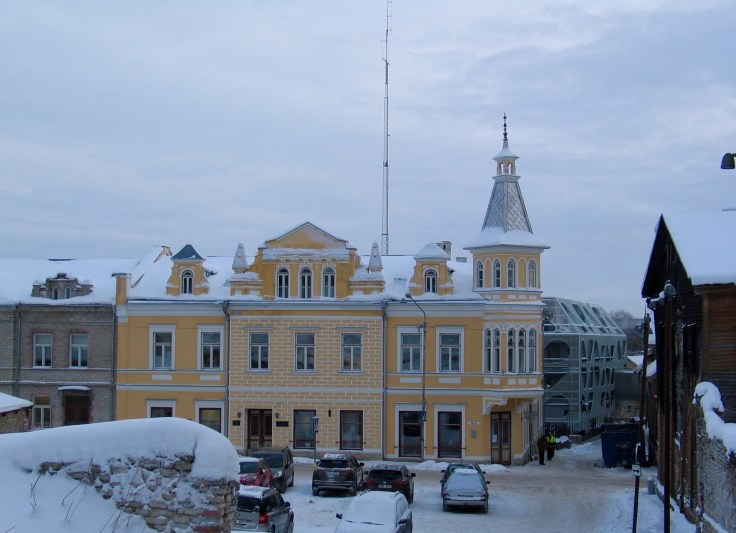 Rakvere, Viro, arkkitehtuuri, Pikk-katu