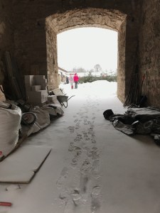 Narva, Narvan linna, talvella, Visit Viro, 