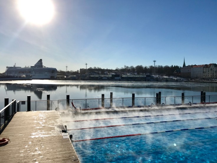 Allas Sea Pool, Helsinki, Visit Helsinki, kylpylä, uiminen