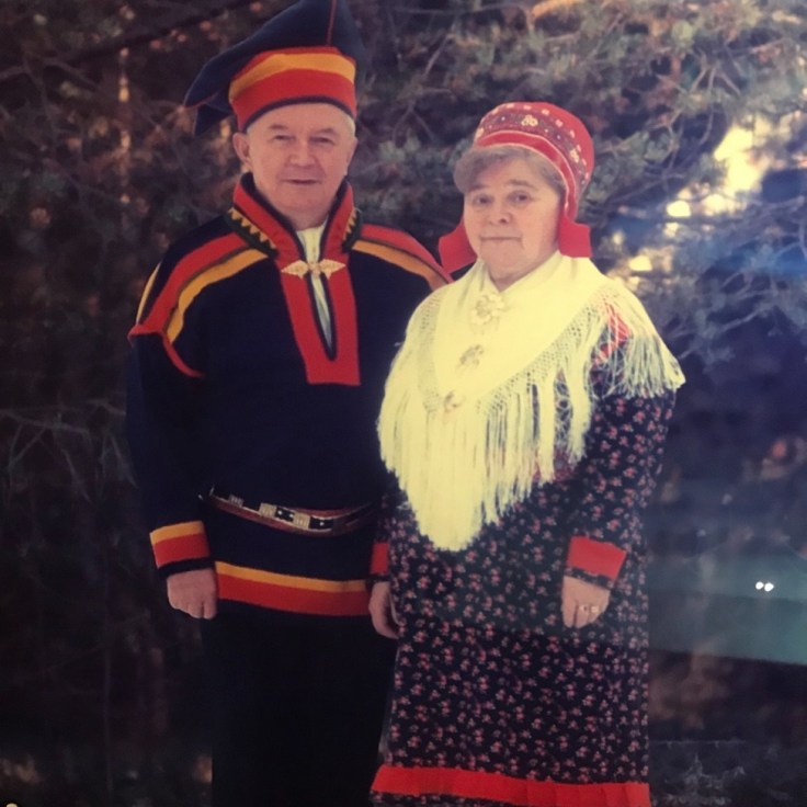 Vuotson alueen saamelaispuvut. SIIDA