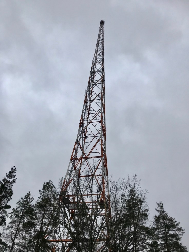 Radio- ja TV-museo Mastola, Lahti, radiomasto
