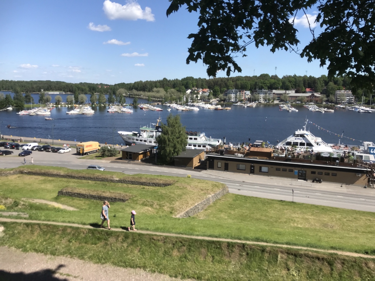 Majurska, kahvila, lomalla kotimaassa, Lappeenranta, linnoitus, näköala
