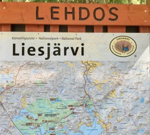 Liesjärven kansallispuisto, retkellä lasten kanssa