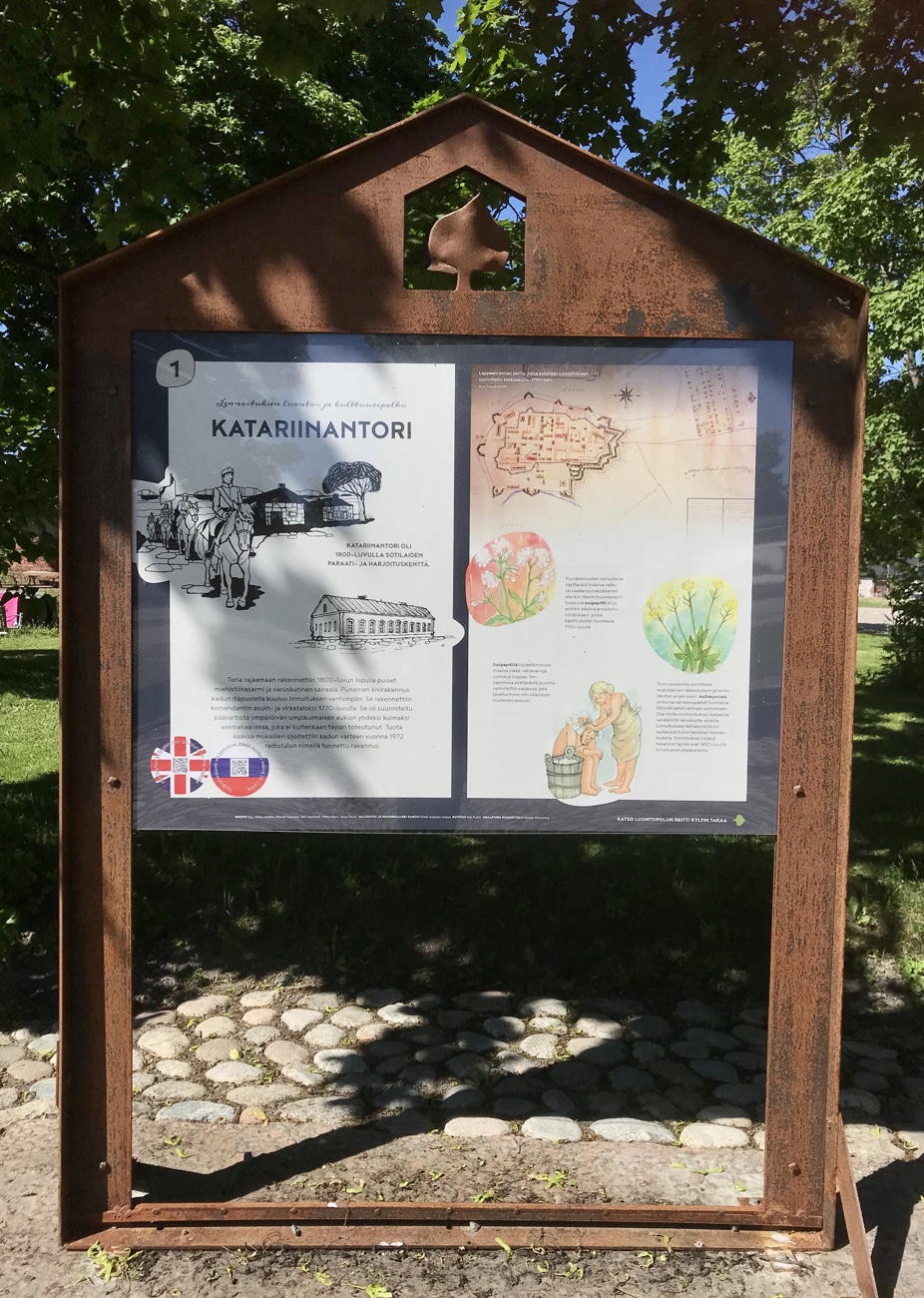 Linnoitus, Lappeenranta, kulttuuri- ja luontopolku