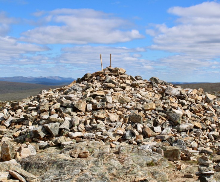 Kiilopää, Urho Kekkosen kansallispuisto, Lappi, tunturi, tunturin huiputus