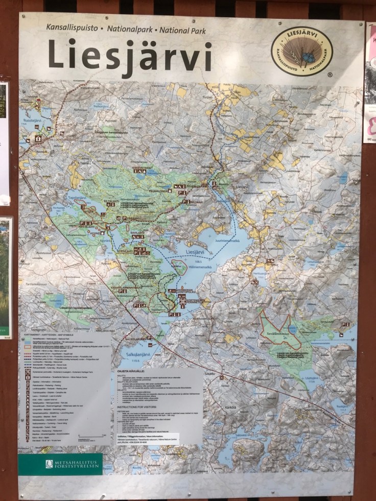 Liesjärvi, Liesjärven kansallispuisto 