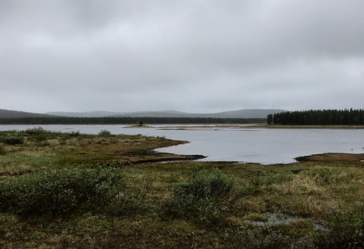 Vuotson kanava. Vuotso. Vesistöt